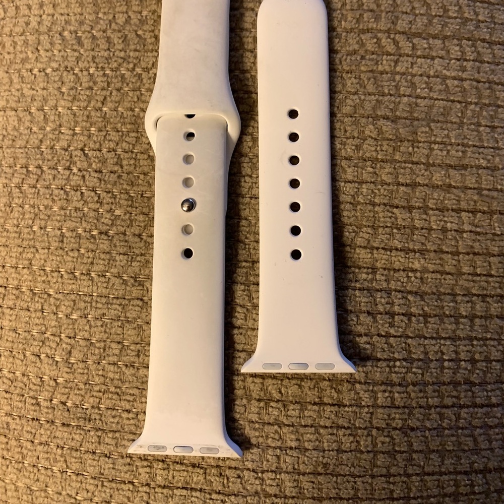 Apple Watch Band 38mm White Sport Band - S/M & M/L